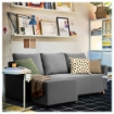 ІКЕА 3-місний розкладний диван з шезлонгом BRISSUND, 605.808.69 - Home Club, зображення 3