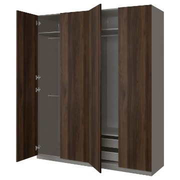 ИКЕА Комбинация шкафов PAX ПАКС / STORKLINTA, 195.627.45 - Home Club
