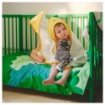 ИКЕА Комплект постельного белья для детской кроватки GRÖNFINK, 805.723.64 - Home Club, изображение 7