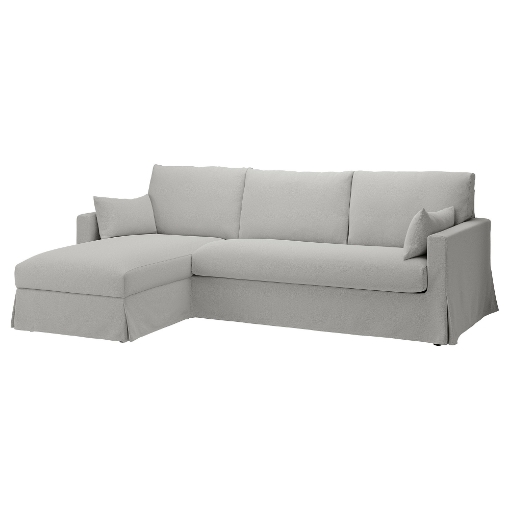 ИКЕА Чехол на трехместный диван с шезлонгом HYLTARP, 005.663.24 - Home Club