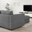ІКЕА 3-місний диван з шезлонгом VIMLE ВІМЛЕ, 394.328.14 - Home Club, зображення 2