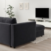 ІКЕА 3-місний диван з шезлонгом VIMLE ВІМЛЕ, 594.326.86 - Home Club, зображення 2