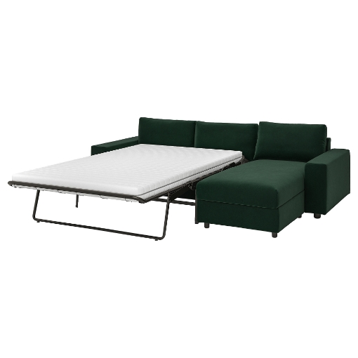 ІКЕА 3-місний розкладний диван з шезлонгом VIMLE ВІМЛЕ, 895.372.72 - Home Club