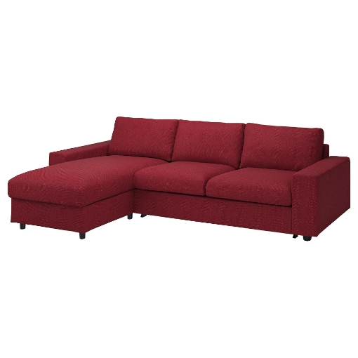 ИКЕА 3-местный диван-кровать с шезлонгом VIMLE ВИМЛЕ, 195.375.53 - Home Club