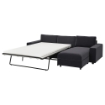 ІКЕА 3-місний розкладний диван з шезлонгом VIMLE ВІМЛЕ, 095.372.71 - Home Club