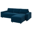 ІКЕА 3-місний диван з шезлонгом VIMLE ВІМЛЕ, 794.326.85 - Home Club