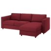 ІКЕА 3-місний розкладний диван з шезлонгом VIMLE ВІМЛЕ, 995.375.54 - Home Club, зображення 2
