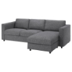 ІКЕА 3-місний розкладний диван VIMLE ВІМЛЕ, 695.372.92 - Home Club, зображення 2