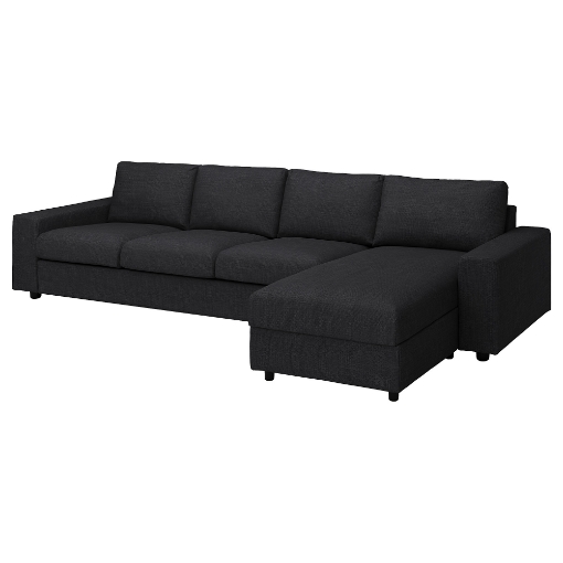 ІКЕА 4-місний диван з шезлонгом VIMLE ВІМЛЕ, 294.327.77 - Home Club