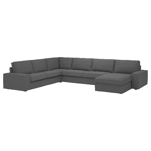 ІКЕА 6-місний кутовий диван з шезлонгом KIVIK КІВІК, 994.846.97 - Home Club