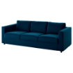 ІКЕА 3-місний розкладний диван VIMLE ВІМЛЕ, 695.372.68 - Home Club, зображення 2