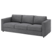 ІКЕА 3-місний розкладний диван VIMLE ВІМЛЕ, 295.372.89 - Home Club, зображення 2