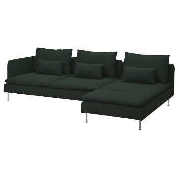 ИКЕА Диван для 4 человек с шезлонгом SÖDERHAMN, 795.803.36 - Home Club