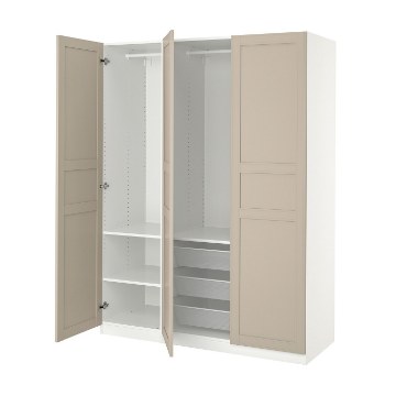 ИКЕА Комбинация шкафов PAX ПАКС / FLISBERGET ФЛИСБЕРГЕТ, 995.006.78 - Home Club