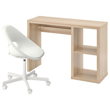 ИКЕА Письменный стол и стул KALLAX КАЛЛАКС / LOBERGET ЛОБЕРГЕТ, 195.550.09 - Home Club