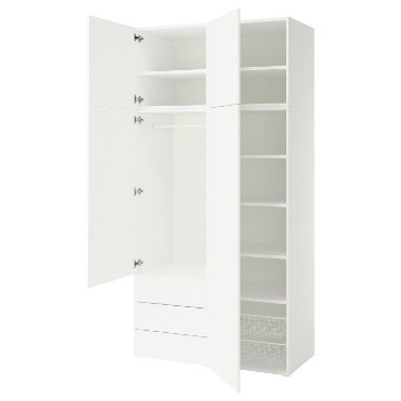 ИКЕА Шкаф с 4 дверцами и 3 ящиками PLATSA ОПХУС, 195.858.79 - Home Club