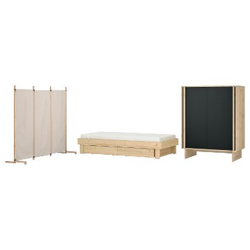ИКЕА Комплект мебели для спальни GLAMBERGET, 595.763.16 - Home Club