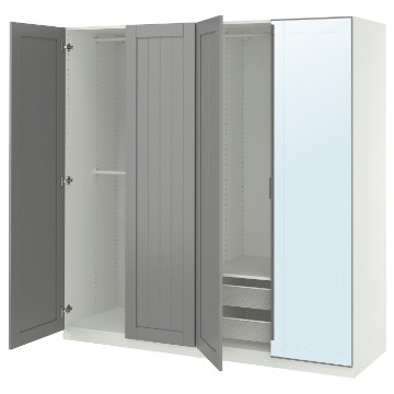 ИКЕА Комбинация шкафов PAX ПАКС / KAMMARTORP / GULLABERG, 895.725.76 - Home Club