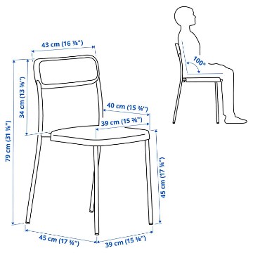ИКЕА Стол и 4 стула IKEA PS 2026 / VIHALS, 596.344.15 - Home Club