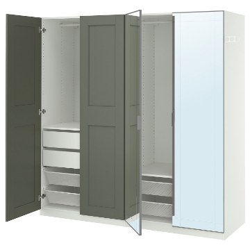 ИКЕА Комбинация шкафов PAX ПАКС / KAMMARTORP / GRIMO ГРИМО, 295.784.92 - Home Club