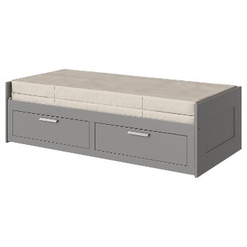 ИКЕА Диван с двумя ящиками BRIMNES БРИМНЭС, 395.900.16 - Home Club