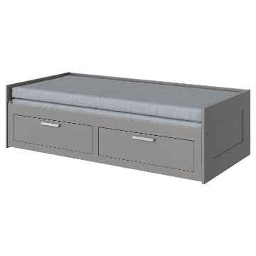 ИКЕА Диван с двумя ящиками BRIMNES БРИМНЭС, 595.900.15 - Home Club