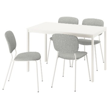 ІКЕА Стіл і 4 стільці VIHALS / VIHALS, 195.899.57 - Home Club