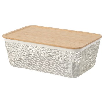 ІКЕА Кошик для продуктів з кришкою IKEA 365+, 995.814.91 - Home Club