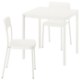ИКЕА Стол и 2 стула VIHALS / VIHALS, 295.899.33 - Home Club