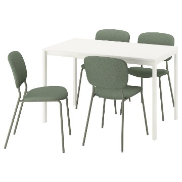 ІКЕА Стіл і 4 стільці VIHALS / VIHALS, 595.899.55 - Home Club