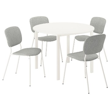 ІКЕА Стіл і 4 стільці VIHALS / VIHALS, 395.899.42 - Home Club