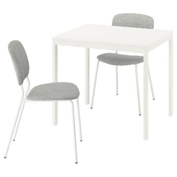 ІКЕА Стіл і 2 стільці VIHALS / VIHALS, 495.899.51 - Home Club