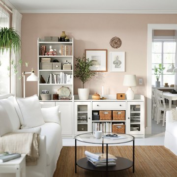 ИКЕА Стелаж HAUGA ХАУГА, 596.126.25 - Home Club