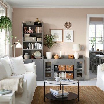 ИКЕА Стелаж HAUGA ХАУГА, 296.126.22 - Home Club