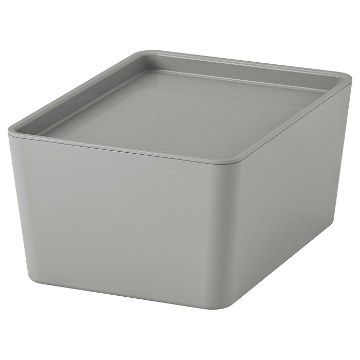 ИКЕА Коробка с крышкой KUGGIS КУГГИС, 095.967.60 - Home Club