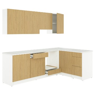 ІКЕА Кутова кухня KNOXHULT КНОКСХУЛЬТ, 495.814.17 - Home Club