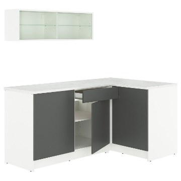 ІКЕА Кутова кухня KNOXHULT КНОКСХУЛЬТ, 295.812.82 - Home Club
