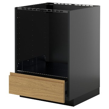 ИКЕА Напольный шкаф для духовки с ящиком METOD МЕТОД / KNIVSHULT, 495.884.85 - Home Club