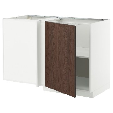 ІКЕА Кутова шафа стояча з полицею METOD МЕТОД, 495.850.38 - Home Club