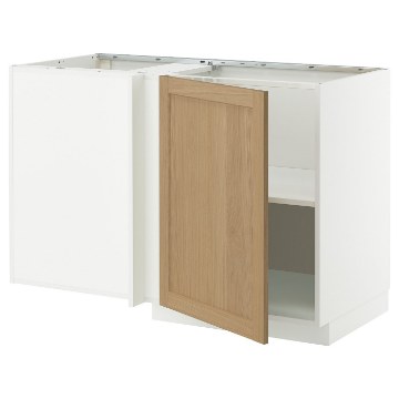 ІКЕА Кутова шафа стояча з полицею METOD МЕТОД, 895.850.22 - Home Club