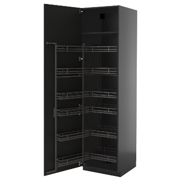ИКЕА Высокий шкаф с выдвижным буфетным шкафом METOD МЕТОД, 795.881.15 - Home Club