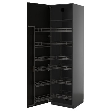 ИКЕА Высокий шкаф с выдвижным буфетным шкафом METOD МЕТОД, 595.870.94 - Home Club