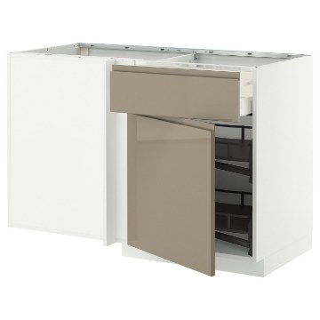 ІКЕА Кутовий шафа з шу і висувним ящиком METOD МЕТОД / MAXIMERA МАКСИМЕРА, 395.853.07 - Home Club