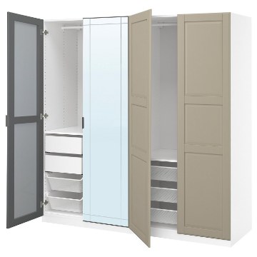 ИКЕА Комбинация шкафов PAX ПАКС / KAMMARTORP / TYSSEDAL ТИССЕДАЛЬ, 196.032.94 - Home Club