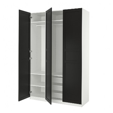 ИКЕА Комбинация шкафов PAX ПАКС / FLISBERGET ФЛИСБЕРГЕТ, 295.006.86 - Home Club