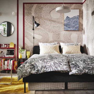 ИКЕА Пододеяльник и 2 наволочки BROKDRACENA, 306.057.67 - Home Club