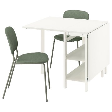 ІКЕА Стіл і 2 стільці VIHALS / VIHALS, 495.902.52 - Home Club
