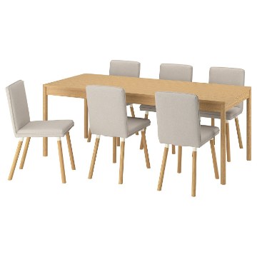 ІКЕА Стіл і 6 стільців TONSTAD / TONSTAD, 995.967.46 - Home Club