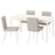 ИКЕА Стол и 4 стула TONSTAD / TONSTAD, 995.966.47 - Home Club