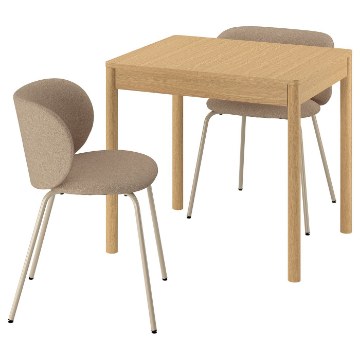 ІКЕА Стіл і 2 стільці TONSTAD / KRYLBO, 695.966.58 - Home Club